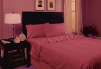 Divatex Microfiber Sheet Sets, Full, Hot Pink