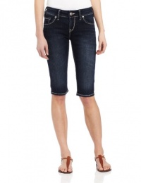 Silver Jeans Juniors Suki Bermuda, Indigo, 34