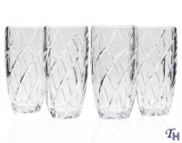 Godinger Crosswinds 10 oz. Highballs - Set of 4