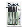 Sharpie Pen Fine Point Pen, 6 Colored Pens (1751690)