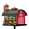 6290 Red Barn Combo Bird Feeder