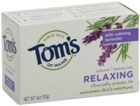 Tom's of Maine Moisturizing Bar Relaxing, 4-Ounces Bars (Pack of 6)