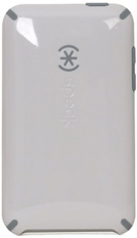 Speck CandyShell Case for iPod touch 2G, 3G (White/Grey)