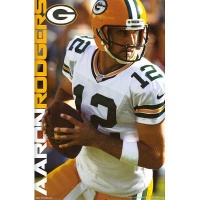 (22x34) Aaron Rodgers - Green Bay Packers Football Poster