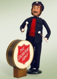 Byers' Choice Salvation Army - Man with Drum