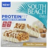 South Beach Diet Vanilla Caramel with Greek Yogurt Coating Protein Fit Bar, 5 Count