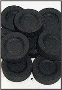 Charcoal for Incense: Pack of 10 Rounds (33mm)