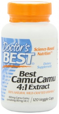 Doctor's Best Best Camu Camu (400 mg), 120-Count