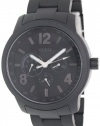 GUESS Men's U0185G1 Analog Display Quartz Black Watch