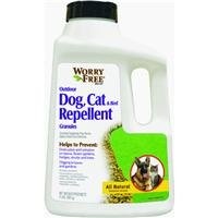 Worry Free Repellent Granules Shaker Top for Dog/Cat/Bird, 32-Ounce