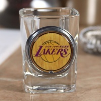 Los Angeles Lakers Square Shot Glass - 2 oz.