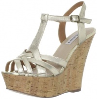 Steve Madden Women's Wildness T-Strap Wedge