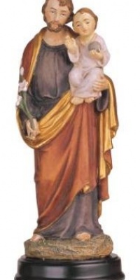 5 Inch Saint Joseph Holy Figurine Religious Decoration Statue Decor