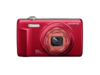 Olympus VR-340 16MP Digital Camera with 10x Optical Zoom (Red)