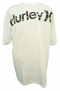 Men's Hurley Geo Short Sleeve T-Shirt (White)