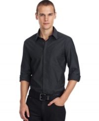 Get dapper in dots with this handsome Kenneth Cole Reaction button down.