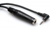 Hosa MHE100.5 Right Angle 1/4 to 3.5mm Headphone Adapter/Extension (6 inches)