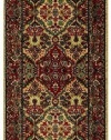 Area Rug 2x8 Runner Traditional Multi Color-Indigo Blue Color - Karastan Original Karastan Collection