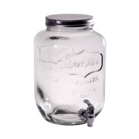 Wine Enthusiast Mason Jar Beverage Dispenser