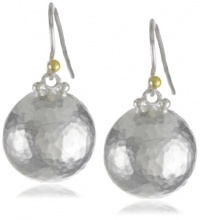 GURHAN Dome Silver with High Karat Gold Accent Earrings