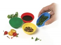 Norpro Silicone Mini Pinch Bowls, 4 Piece Set