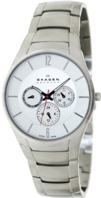 SKAGEN Classic Silver Tone Link Men's Watch