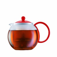 Bodum Assam Medium Tea Press, 1.0 l, 34 oz., Red