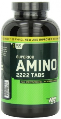 Optimum Nutrition Superior Amino 2222 Tablets, 160 Count