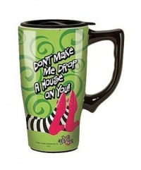 Wizard of Oz Wicked Witch Ceramic Travel Mug