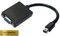 Accell B101B-002B UltraAV Mini DisplayPort to VGA Active Adapter - AMD Eyefinity Certified(B101B-002B)