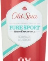 Old Spice High Endurance Pure Sport Scent Men's Body Wash 18 Fl Oz (Pack of 6)