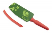 Kuhn Rikon Flexi 6-Inch Knife Spatula, Red/Green