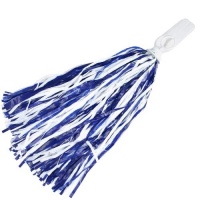 NFL Royal Blue & White Team Shine Pompom