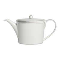 Monique Lhuillier for Royal Doulton Platine Teapot, 36-Ounce