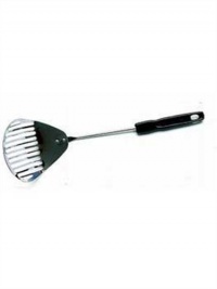 Ethical Chrome Litter Scoop with Plastic Handle, 12-Inch