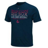 MLB Boston Red Sox Four Game Sweep Short Sleeve Crew Neck Tee Men's