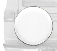 Classic Accessories 75140 Custom Fit Spare Tire Cover, Snow White For Wheel Diameter 28 Inches  to 29 Inches