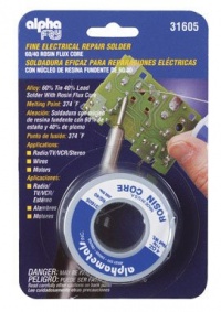 Alpha Metals #am31605 4oz.032elec Lead Solder