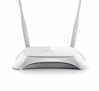 TP-LINK TL-MR3420 Wireless N300 3G/4G Router, 2.4Ghz 300Mbps, Compatible with UMTS/HSPA/EVDO USB Modem, 2x 5dBi antennas