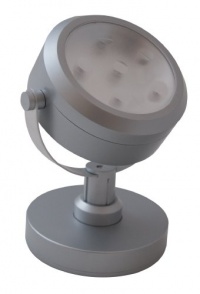 Rite Lite LPL720 6-LED Battery-Operated Spotlight, Grey