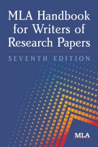 MLA Handbook for Writers of Research Papers, 7th Edition