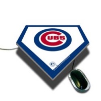 MLB Chicago Cubs Home Plate Design Mouse Pad