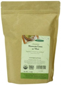 Davidson's Tea Bulk, Moroccan Green with Mint, 16-Ounce Bag