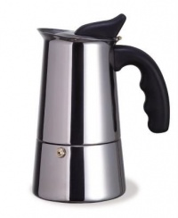 Laroma 18/10 Stainless Steel 6-Cup Stovetop Espresso Coffee Maker