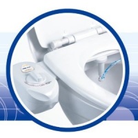 Luxe Bidet MB110 Fresh Water Spray Non-Electric Mechanical Bidet Toilet Seat Attachment