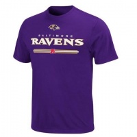 Baltimore Ravens Majestic Critical Victory VI Purple T-Shirt