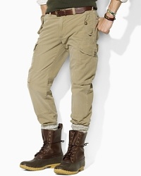 The rugged spirit of classic military style comes through in this ultra-functional cargo pant, finished with plenty of utility details for an authentic flight pant look.