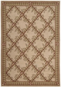 Nourison Rug Ashton House Home Area Rug, Beige