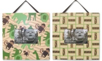 Trend Lab Set of 2 Frame Set , Jungle Jam Print