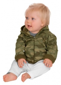 Precious Cargo - Infant Full Zip Hoodie. CAR11 - Military Camo_06M